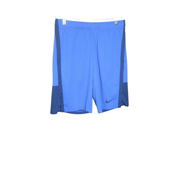 Nike Youth Blue Standard Fit Athletic Dri-Fit Shorts NWT Size Medium - Picture 1 of 7